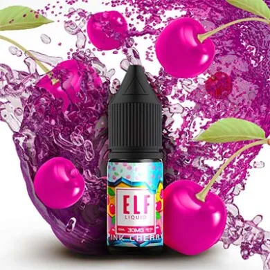 Жидкость для электронных сигарет Elf Liq Classic Salt - Pink Cherry 10ml 30mg - фото 1
