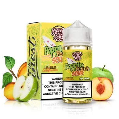 Рідина для електронних сигарет Finest Sweet and Sour - Apple Peach Sour 100 ml 3 mg - фото 1