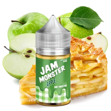 Рідина для електронних сигарет на основі сольового нікотину Jam Monster - Apple Salt 30ml 48mg - фото 1
