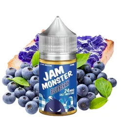 Жидкость Jam Monster - Blueberry Salt 30ml 24mg