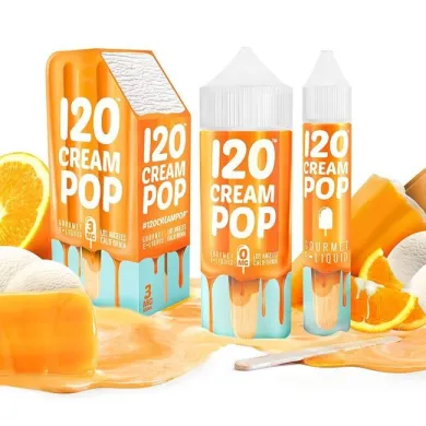 Рідина для електронних сигарет Mad Hatter - 120 Cream POP 3 mg 120 ml - фото 1