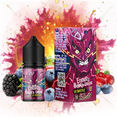 Рідина для електронних сигарет in Bottle - Energy Berry Drink Salt 30ml 30mg - фото 1
