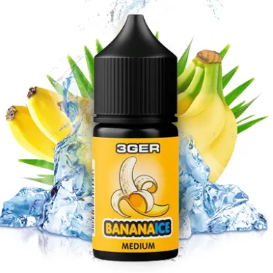 Жидкость 3Ger - Banana Ice 30ml 50mg - фото 1