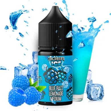Рідина 3Ger - Blue Razz Lemonade 30ml 50mg - фото 1