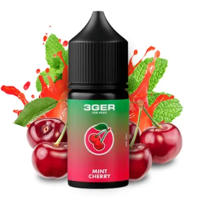Рідина 3Ger - Mint Cherry 30ml 50mg - фото 1