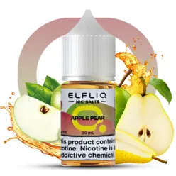 Жидкость ELFLIQ Nic Salts - Apple Pear 30ml 50mg