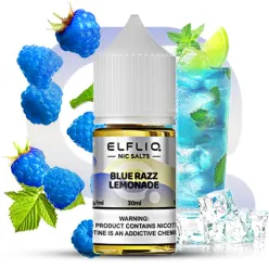 Жидкость ELFLIQ Nic Salts - Blue Razz Lemonade 30ml 50mg
