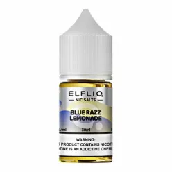 Жидкость ELFLIQ Nic Salts - Blue Razz Lemonade 30ml 50mg