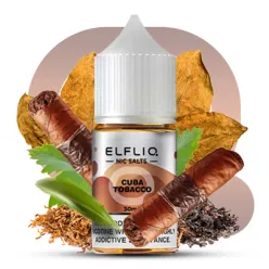 Рідина ELFLIQ Nic Salts - Cuba Tobacco 30ml 50mg