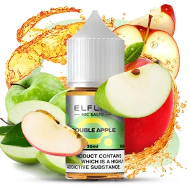 Жидкость ELFLIQ Nic Salts - Double Apple 30ml 50mg - фото 1