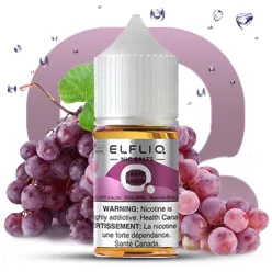 Жидкость ELFLIQ Nic Salts - Grape 30ml 50mg