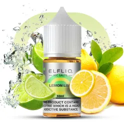 Жидкость ELFLIQ Nic Salts - Lemon Lime 30ml 50mg