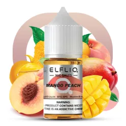 Рідина ELFLIQ Nic Salts - Mango Peach 30ml 50mg