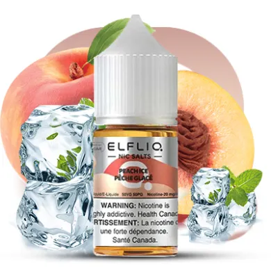 Рідина ELFLIQ Nic Salts - Peach Ice 30ml 50mg - фото 1