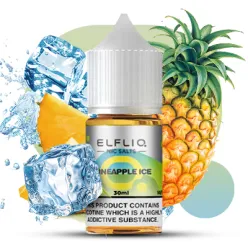 Жидкость ELFLIQ Nic Salts - Pineapple Ice 30ml 50mg