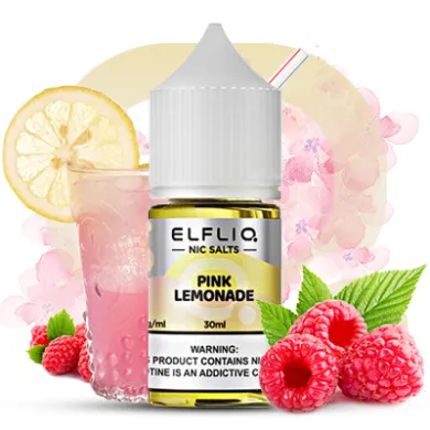 Жидкость ELFLIQ Nic Salts - Pink Lemonade 30ml 50mg - фото 1