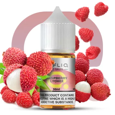 Жидкость ELFLIQ Nic Salts - Raspberry Lychee 30ml 50mg - фото 1