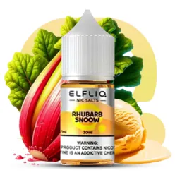 Жидкость ELFLIQ Nic Salts - Rhubarb Snoow 30ml 50mg