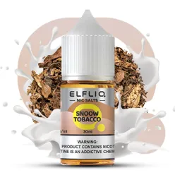 Рідина ELFLIQ Nic Salts - Snoow Tobacco 30ml 50mg