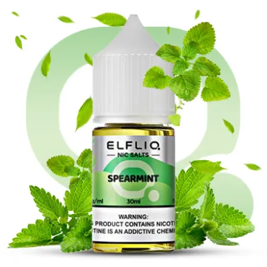 Жидкость ELFLIQ Nic Salts - Spearmint 30ml 50mg - фото 1