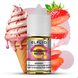 Жидкость ELFLIQ Nic Salts - Strawberry Snoow 30ml 50mg