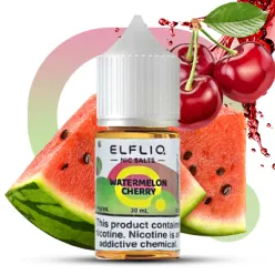Жидкость ELFLIQ Nic Salts - Watermelon Cherry 30ml 50mg