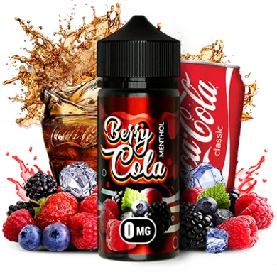 Рідина Flamingo - Berry Cola 100ml 0mg - фото 1