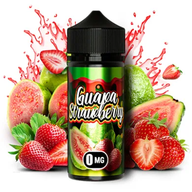Рідина Flamingo - Guava Strawberry 100ml 0mg - фото 1