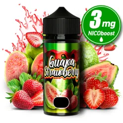 Жидкость Flamingo - Guava Strawberry 100ml 0mg + никобустер 3mg