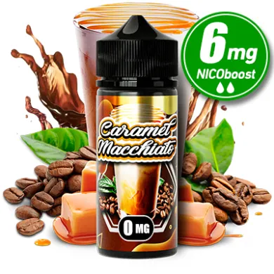Рідина Marvellous - Caramel Macchiato 100ml 0mg + нікобустер 6mg - фото 1