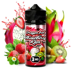 Жидкость Marvellous - Dragon Fruity Strawberry Kiwi 100ml 0mg + никобустер 3mg