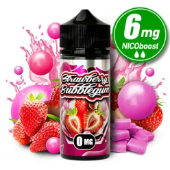 Жидкость Marvellous - Strawberry Bubblegum 100ml 0mg + никобустер 6mg
