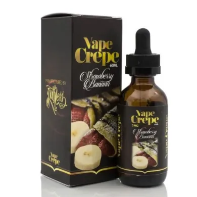 Рідина для електронних сигарет Ruthless - Vape Crepe Strawberry Banana 3mg 60ml - фото 1