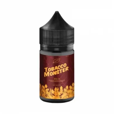 Рідина для електронних сигарет на основі нікотину сольового Tobacco Monster - Rich Salt 30ml 24mg - фото 1