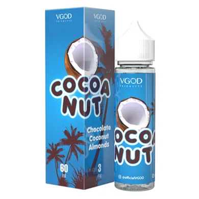 Жидкость для электронных сигарет VGod - Cocoa Nut 3 mg 60 ml - фото 1