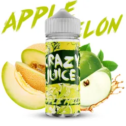 Рідина Crazy Juice - Apple Melon 120ml 0mg