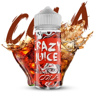 Рідина для електронних сигарет Crazy Juice - Cola 120ml 0mg - фото 1