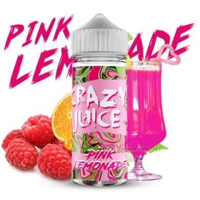 Рідина для електронних сигарет Crazy Juice - Pink Lemonade 120ml 6mg - фото 1