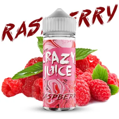 Рідина для електронних сигарет Crazy Juice - Raspberry 120ml 0mg - фото 1