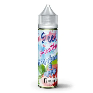 Жидкость для электронных сигарет Gee - Smoothie Strawberry & Apple 1.5 mg 60 ml  - фото 1