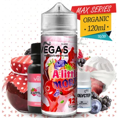 Набор для самозамеса Vegas - A Little More 120ml 3mg - фото 1