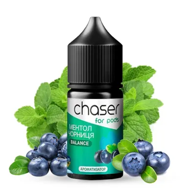 Набор для самозамеса Chaser - {For Pods} Ментол Черника 30ml 50mg - фото 1