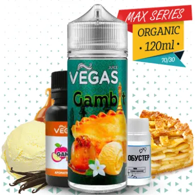 Набір для самозамісу Vegas - Gambit 120ml 3mg - фото 1