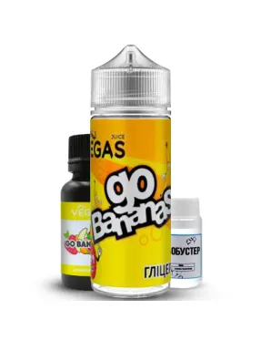 Набір для самозамісу Vegas - Go Bananas 120ml 3mg