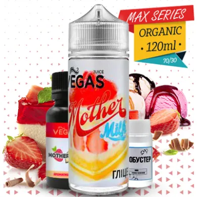 Набір для самозамісу Vegas - Mother Milk 120ml 3mg - фото 1