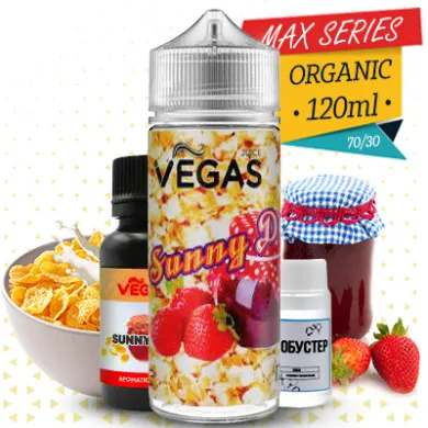 Набір для самозамісу Vegas - Sunny Day 120ml 3mg - фото 1
