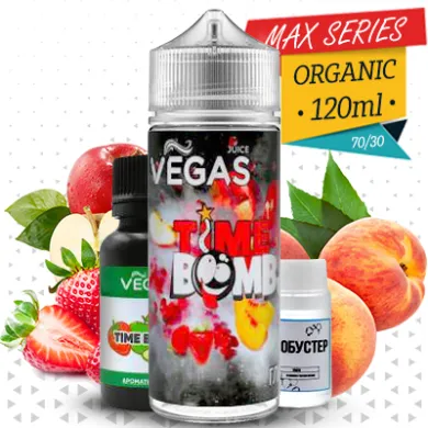 Набір для самозамісу Vegas - Time Bomb 120ml 3mg - фото 1