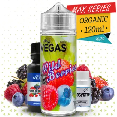 Набір для самозамісу Vegas - Wild Berries 120ml 3mg - фото 1