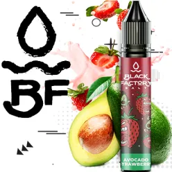 Жидкость Black Factory - Avocado Strawberry 30ml 25mg