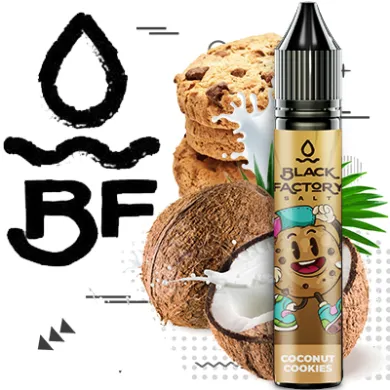 Жидкость Black Factory - Coconut Cookies 30ml 50mg - фото 1